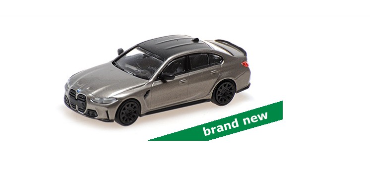 BMW M3 2020 Grijs Metallic - 1:87 BMW M3 2020 Grijs Metallic - 1:87