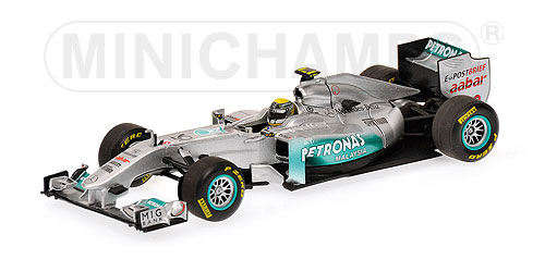 Mercedes GP N.Rosberg showcar 2011