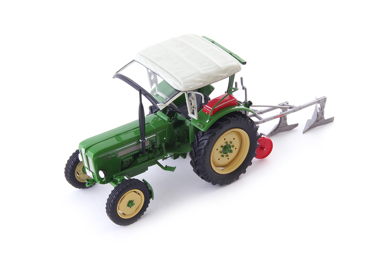Schluter S450 Groen met Zilverploeg Limited Edition 350 stuks - 1:32