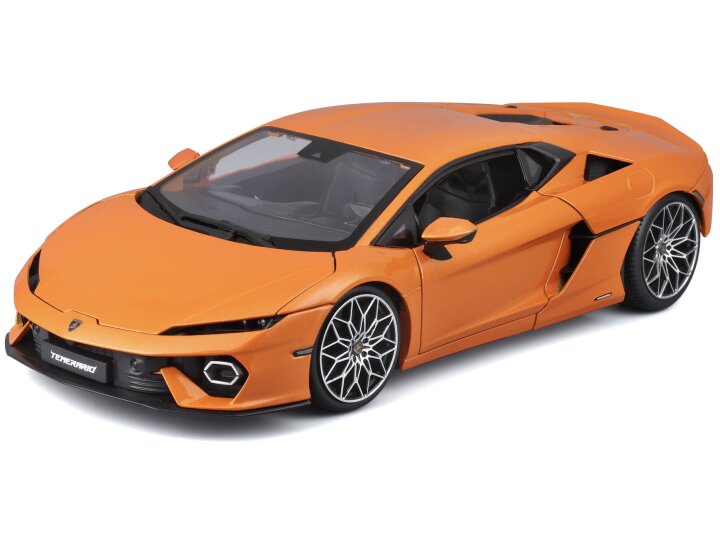 Lamborghini Temerario 2025 Matt Orange - 1:18  Lamborghini Temerario 2025 Matt Orange - 1:18
