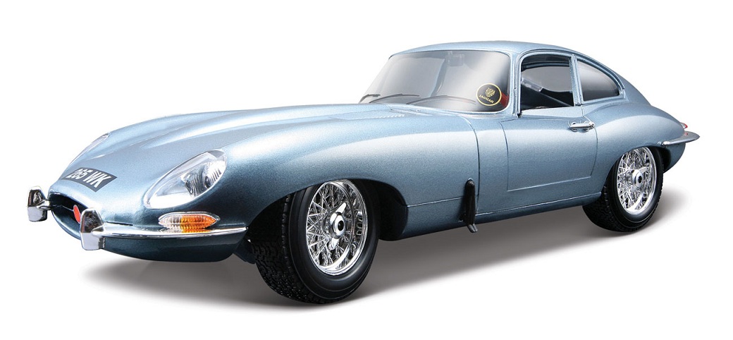 Jaguar E-Type Coupe 1961 Blauw - 1:18