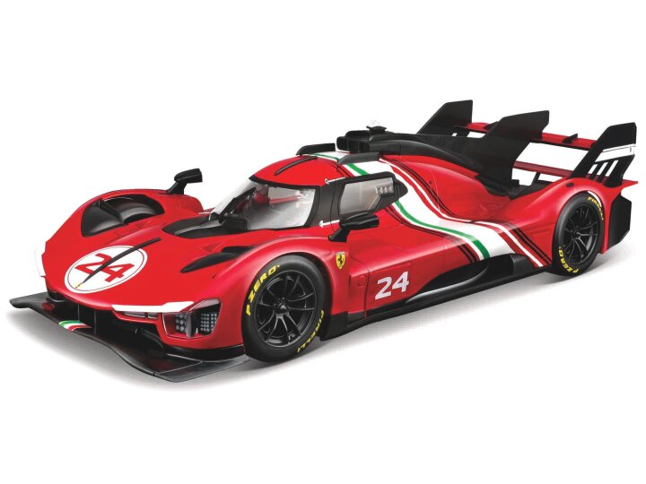 Ferrari 499P Modificata No.24 Rood/Wit/Groen - 1:18 Ferrari 499P Modificata No.24 Rood/Wit/Groen - 1:18