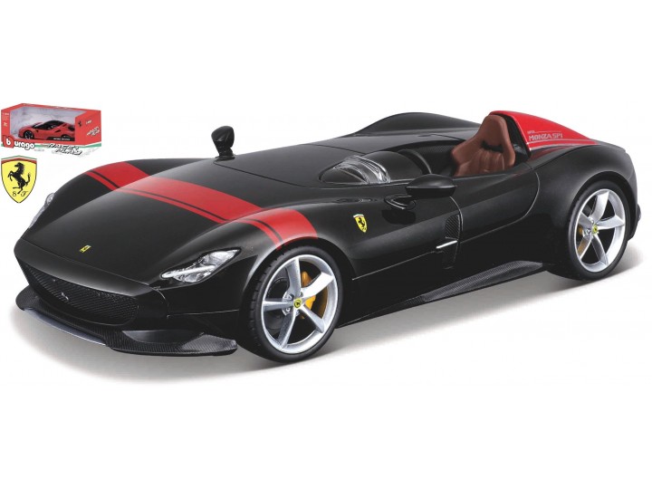 Ferrari Monza SP1 Zwart/Rood - 1:24