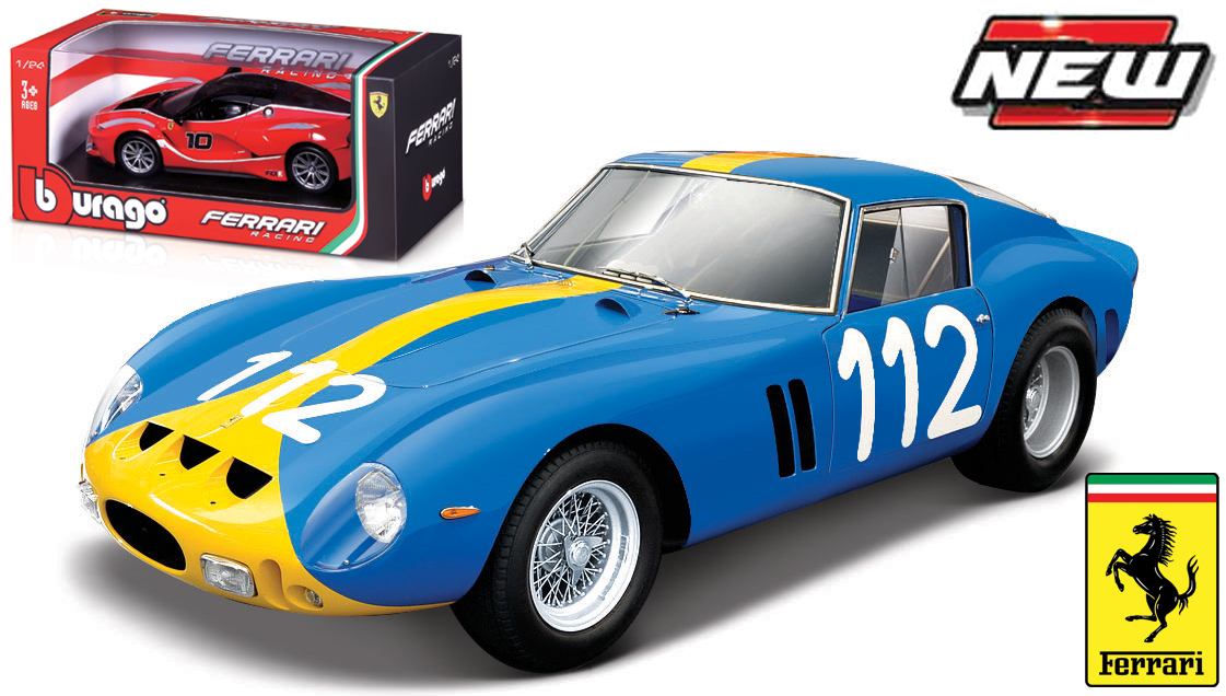 Ferrari 250 GTO Blue No.112 - 1:24