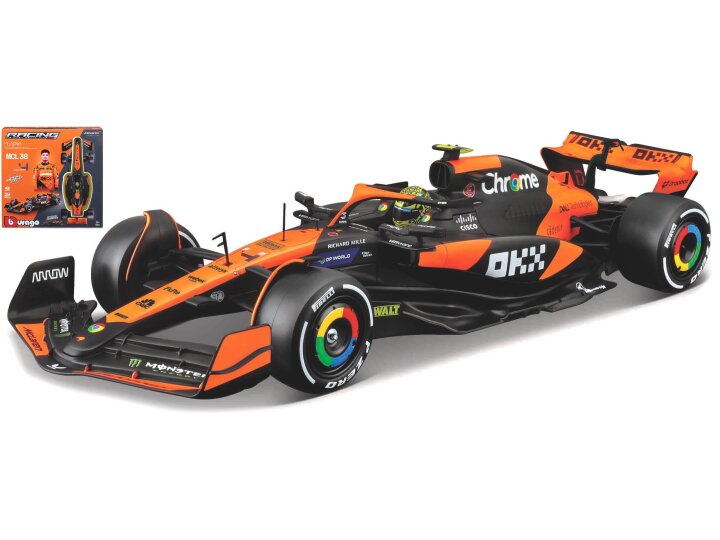 McLaren MCL38 No.4 2024 L. Norris Kit - 1:24