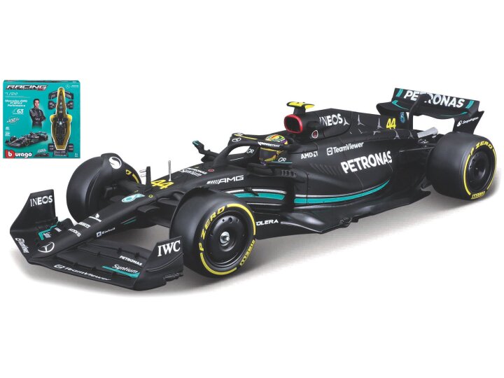 Mercedes-AMG Petrons F1 Team W14 E Performance No.44 2023 L. Hamilton Kit - 1:24