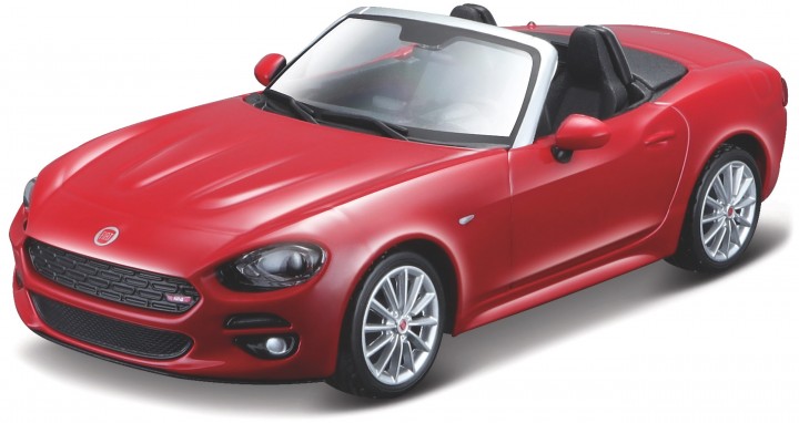 Fiat 124 Spider Red - 1:43