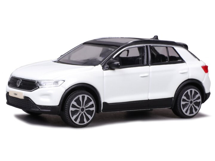 Volkswagen T-Roc 2021 Wit/Zwart Limited Edition - 1:43