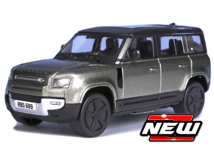 Land Rover Defender 110 Silver - 1:43