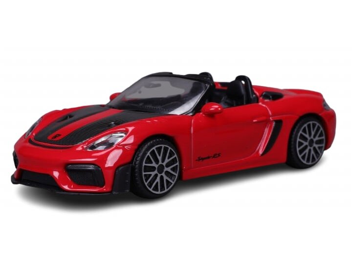 Porsche 718 Spyder RS 2024 Rood/Zwart Limited Edition - 1:43