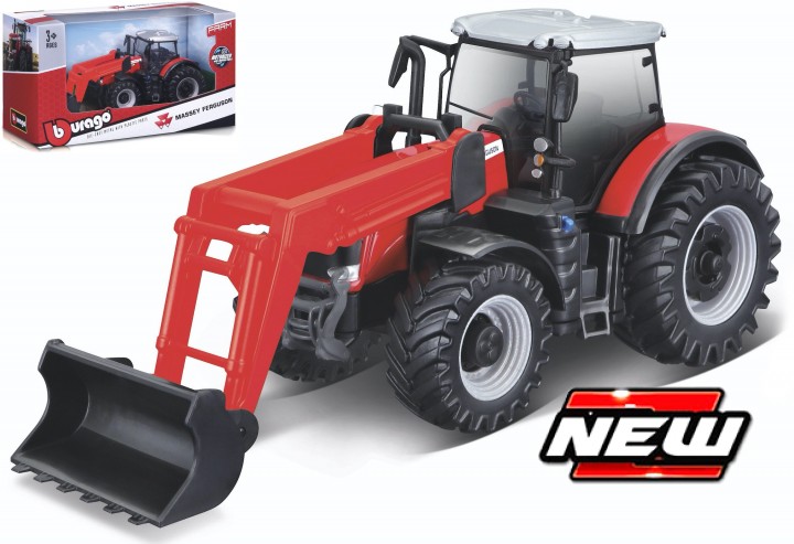 Massey Ferguson 8740S + Frontloader - 10cm