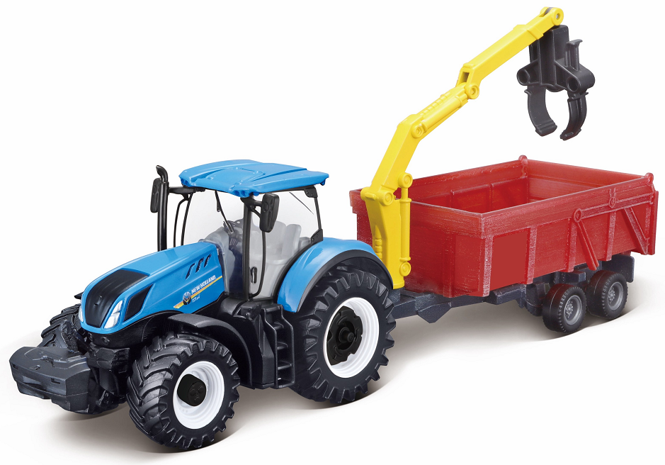 New Holland T7.315 met Combinatiewagen