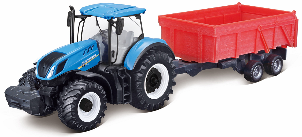 New Holland T7.315 met Kiepwagen