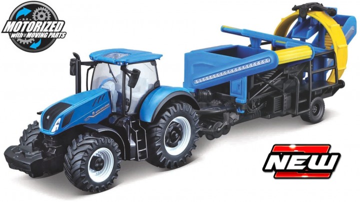 New Holland T7.315 met Rooimachine