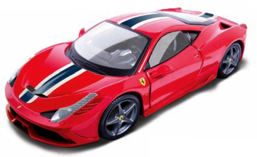 Ferrari 458 Speciale Rood  - 1:43