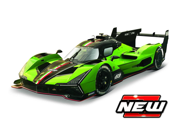 Lamborghini SC63 Groen/Zwart - 1:43