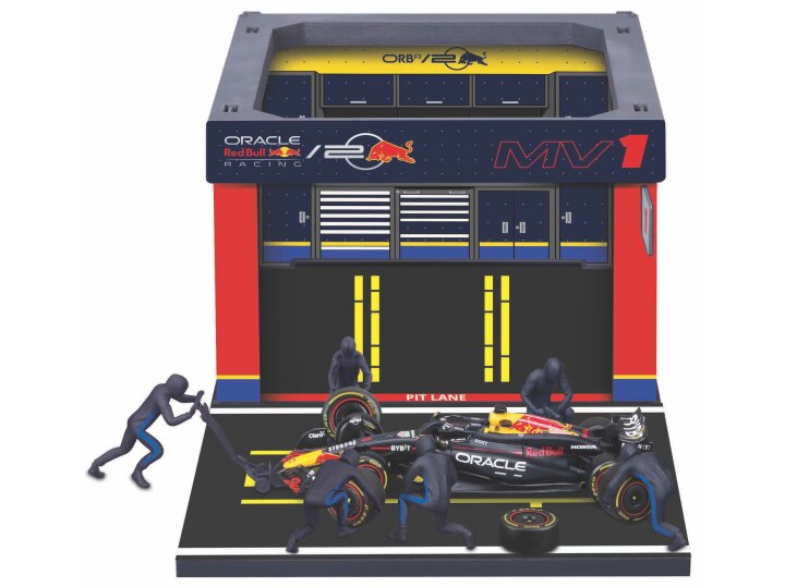 Red Bull RB20 Pit Pass Set 2023 No.1 M. Verstappen - 1:43