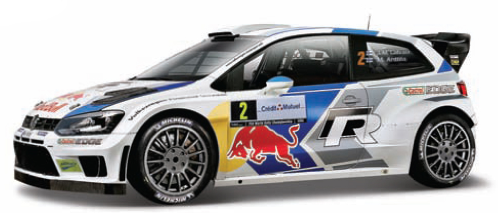 Volkswagen Polo WRC No.2 2014 J. Latvala