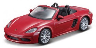 Porsche 718 Boxster Rood