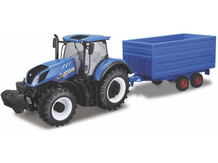 New Holland T7.315 with Trailer - 1:32