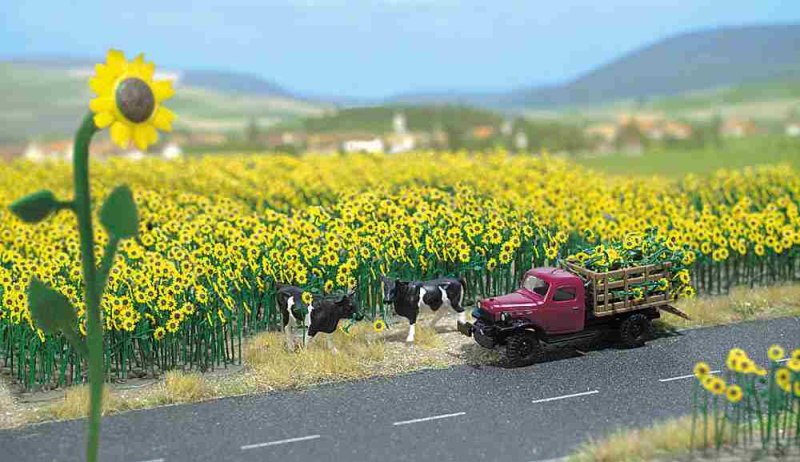 Zonnebloemen Veld - 1:87