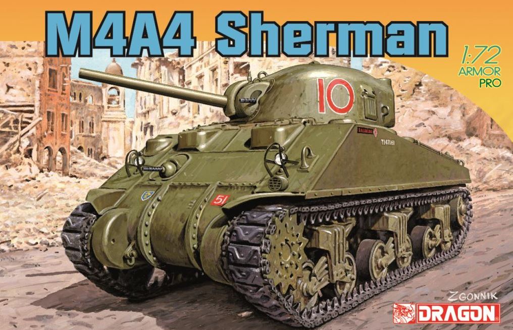 M4A4 Sherman - 1:72