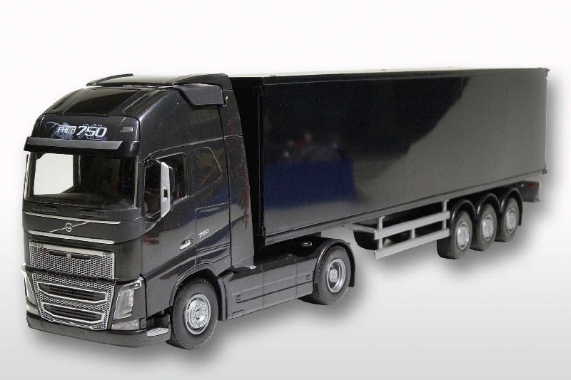 Volvo FH GL XL met Oplegger Zwart - Limited Edition