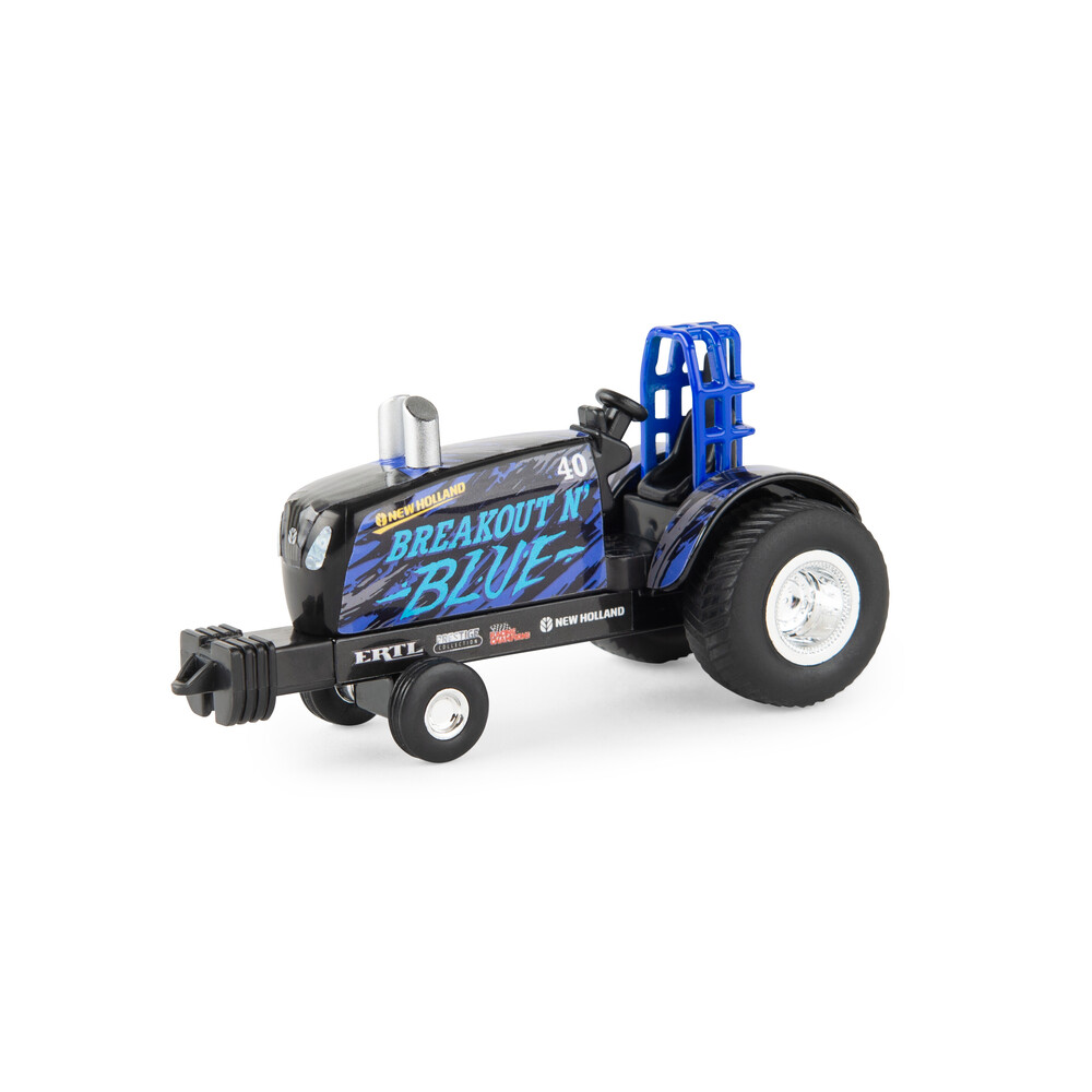 New Holland Pulling Tractor Breakout N Blue Chase version - 1:64