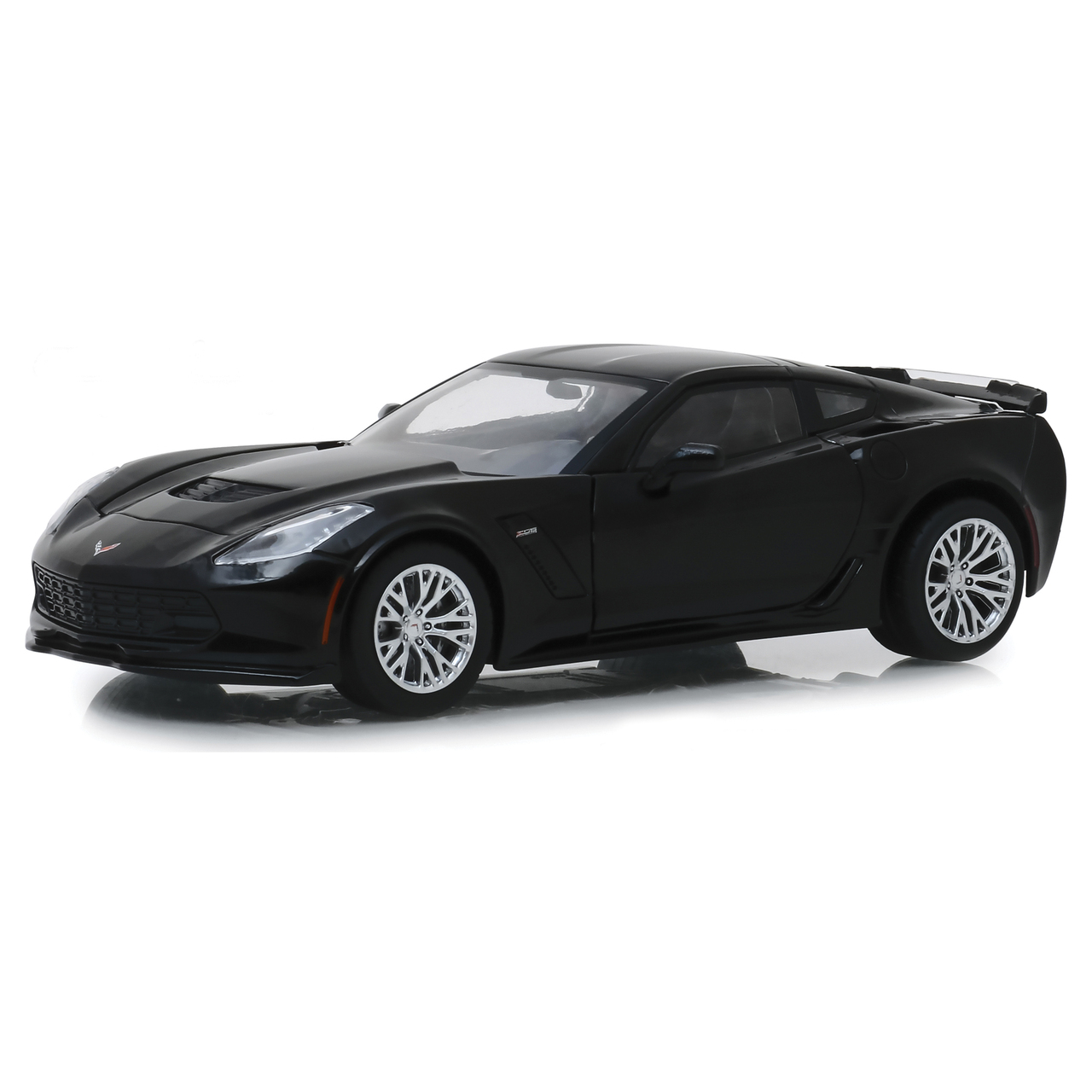 Chevrolet Corvette Z06 2019 Zwart - 1:24