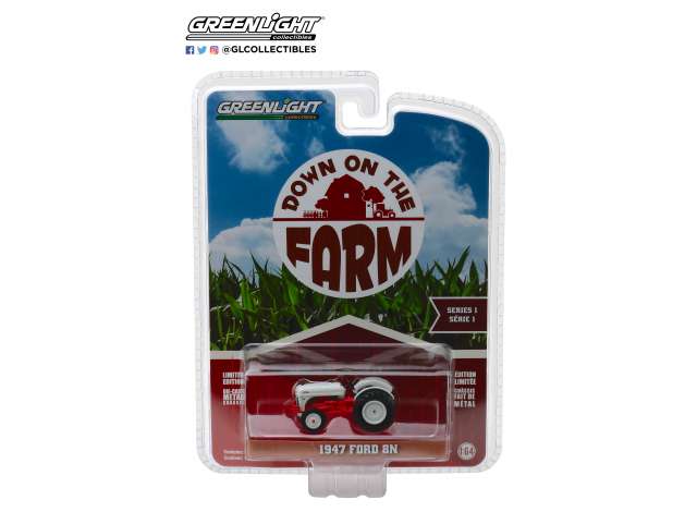 Ford 8N 1947 White/Red - 1:64