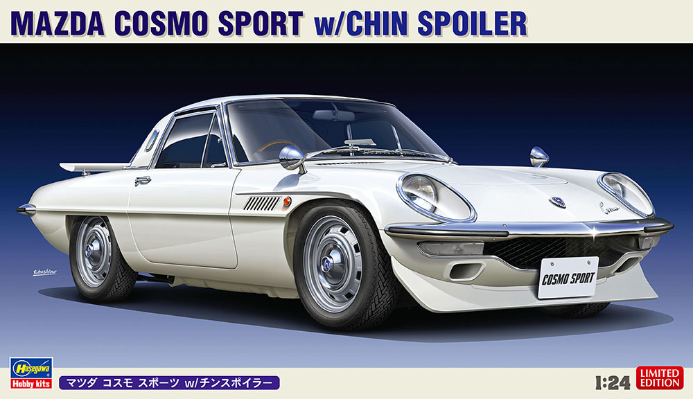 Mazda Cosmo Sport mit Front spoiler - 1:24