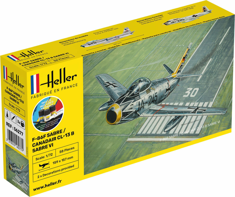Starter Kit F-86F Sabre/Canadair CL-13 B Sabre VI - 1:72