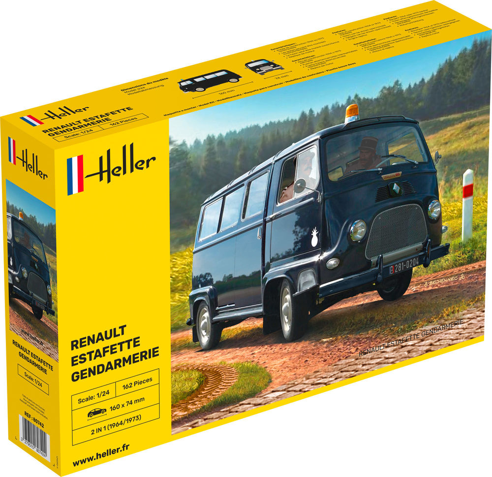 Renault Estafette Gendarmerie - 1:24