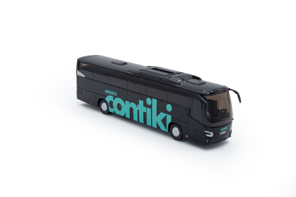 VDL Futura Contiki Black/Green - 1:87