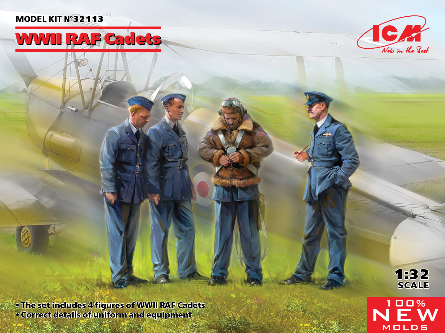 WWII RAF Cadets - 1:32