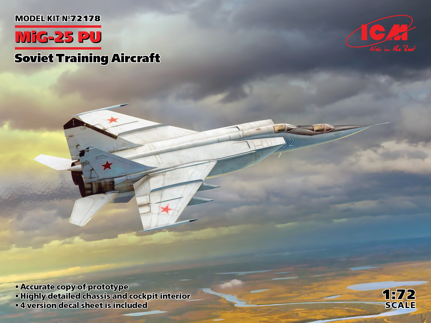 MIG-25PU Soviet Training Aircraft - 1:72