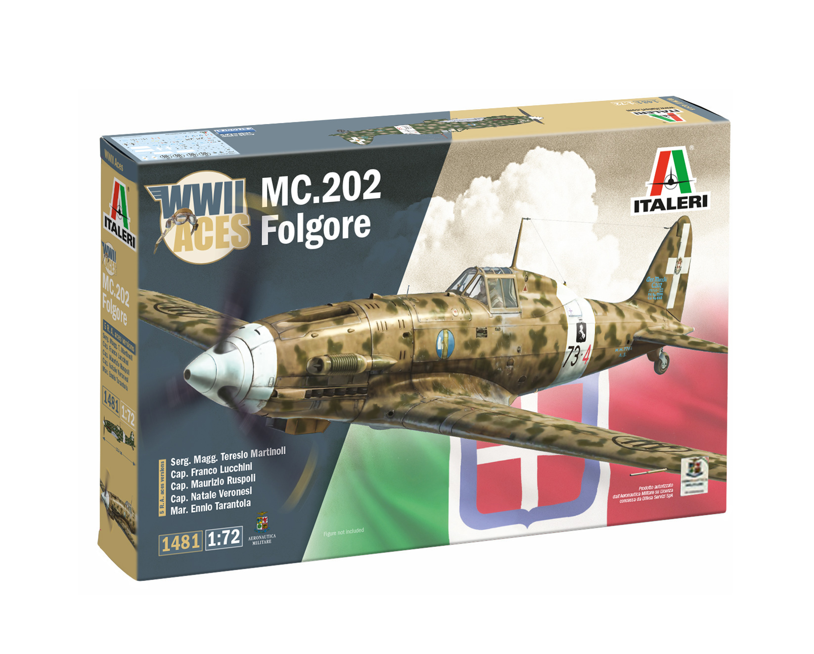 MC.202 Folgore Aces - 1:72