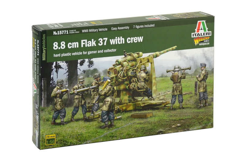 8.8cm Flak 37 with Crew - 1:56