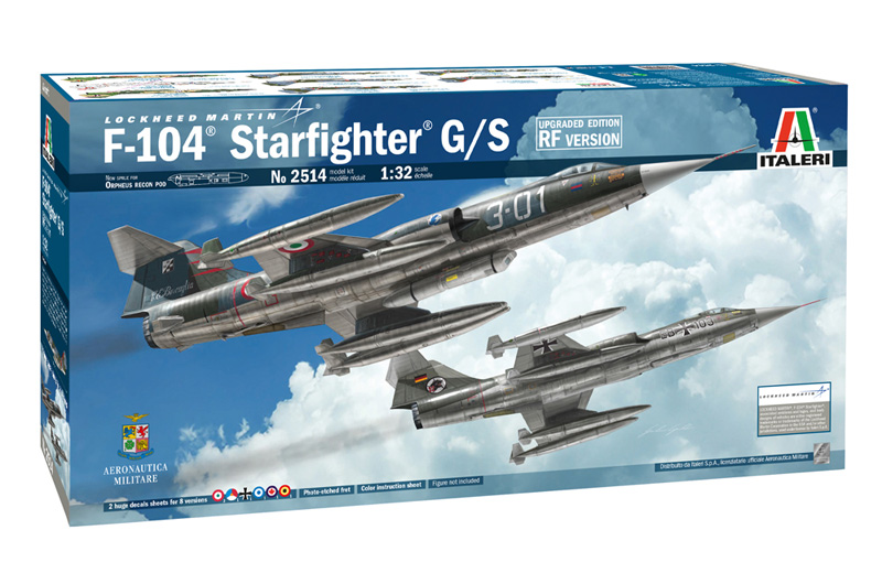 F-104G Starfighter Recce (upgraded edition)