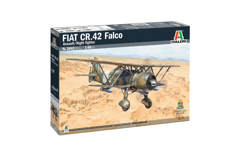 Fiat CR.42 Falco Assault/Night Fighter - 1:48