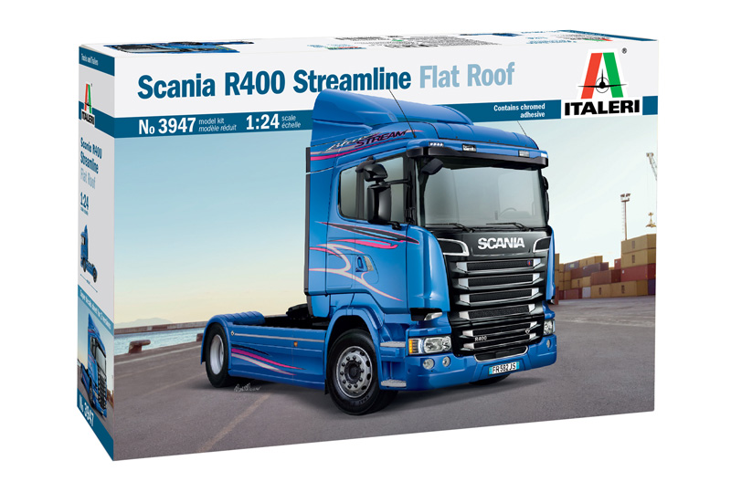 Scania R400 Streamline (Flat roof)