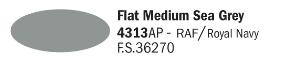 Flat Medium Sea Grey