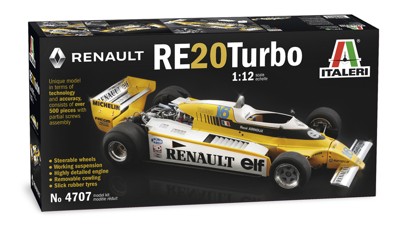 Renault RE 23 Turbo F1 - 1:12