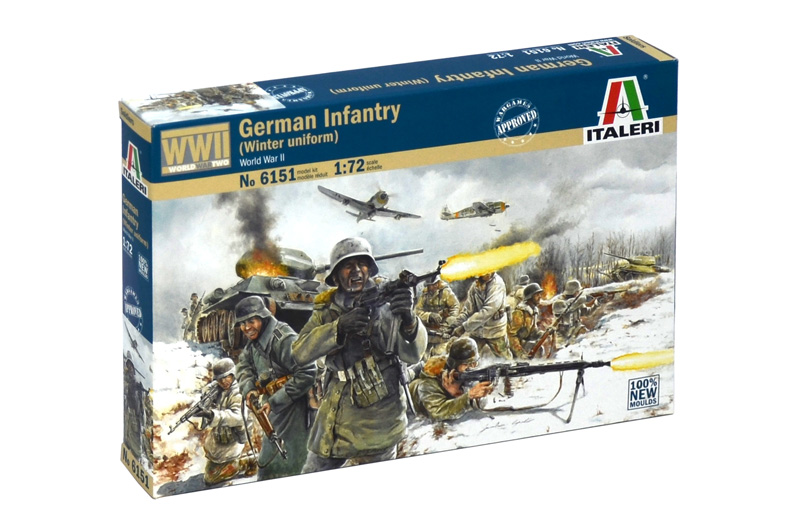 German Infantry Winter - 1:72