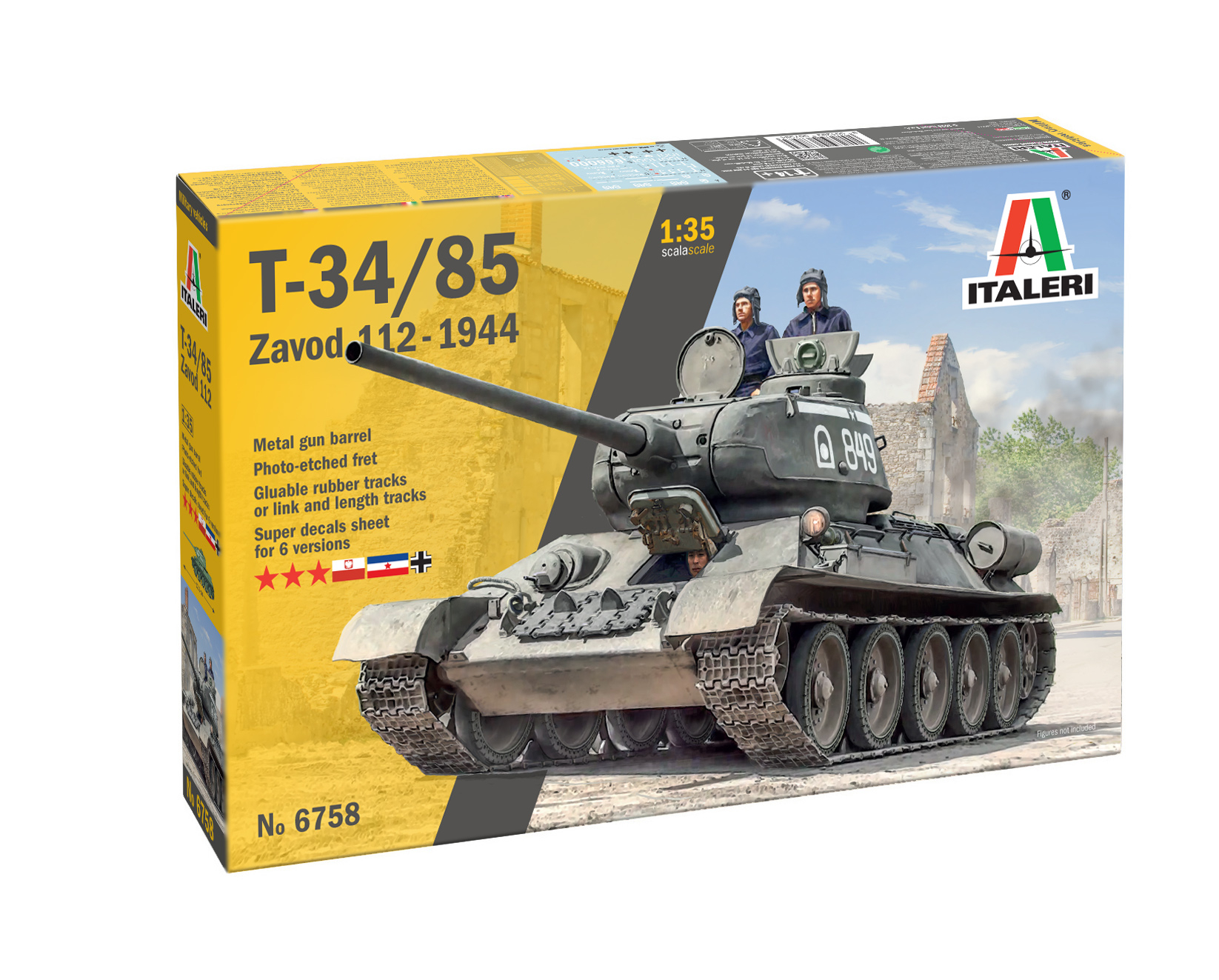 T34/85 Zavod 112 Mod. 1944 - 1:35  T34/85 Zavod 112 Mod. 1944 - 1:35