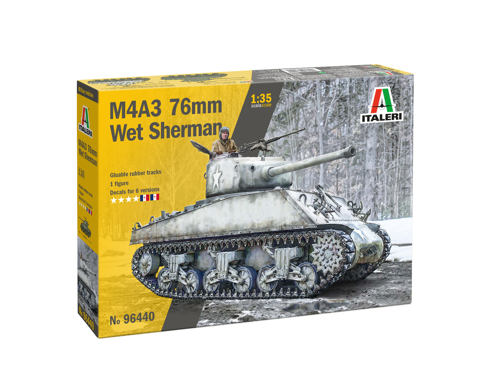 M4A3 76mm Wet Sherman - 1:35  M4A3 76mm Wet Sherman - 1:35