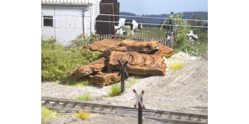 Schrootautos DDR Roestig 6 stuks