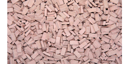 bricks - medium brick-red 3000 pcs