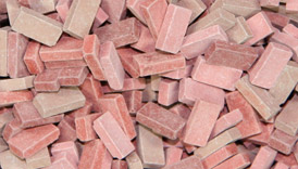 Tegel NF rood mix 400 stuks