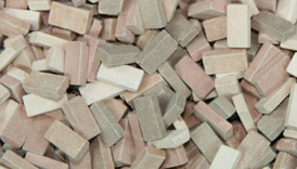 Tegel NF mixed terracotta 200 stuks